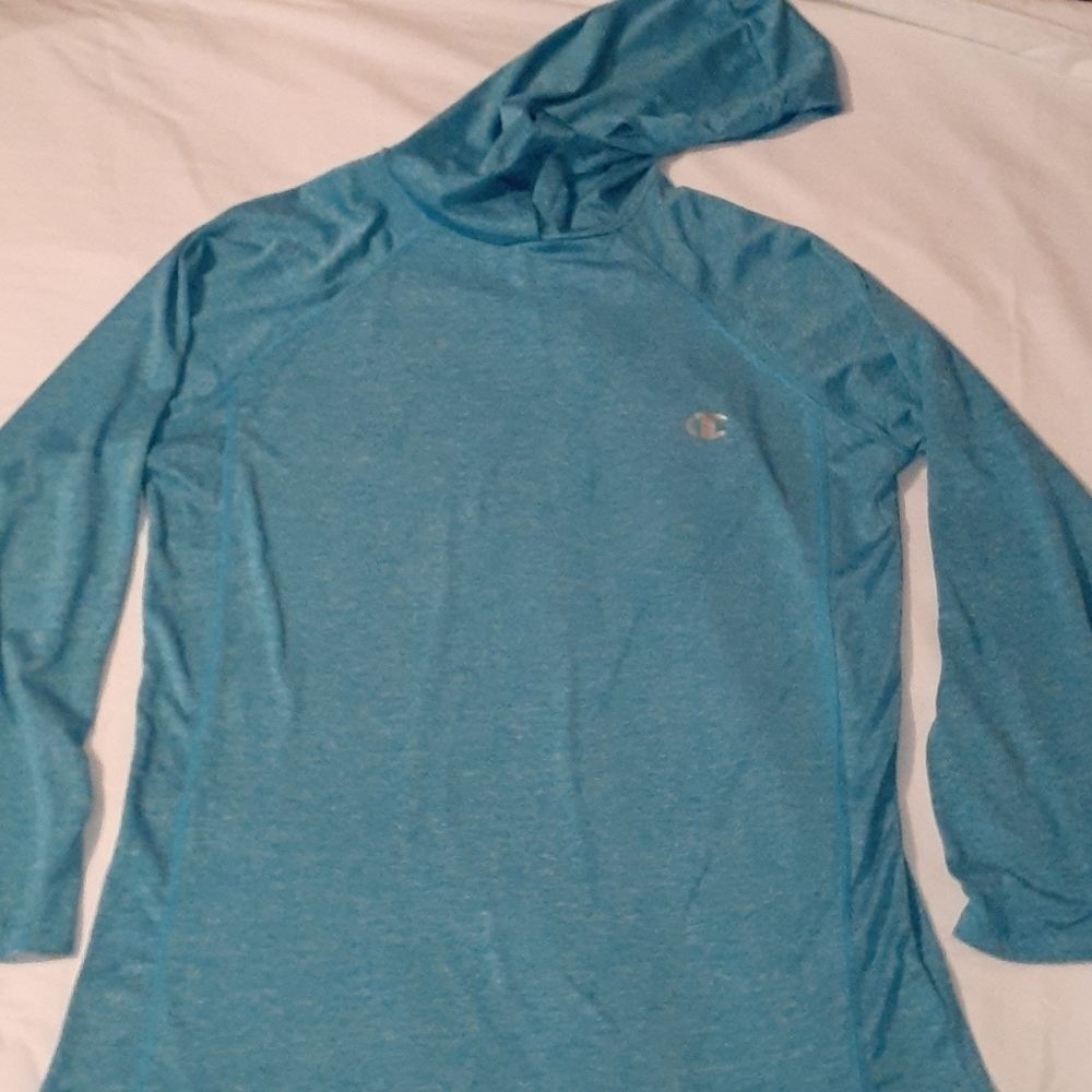 Champion Performance Lightweight Hooded Shirt XL